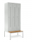 Garderobenspinde SYSTEM SP1 mit Sitzbank