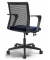 Bürodrehstuhl SIGMA SMART, schwarz/blau / schwarz, bis 110kg