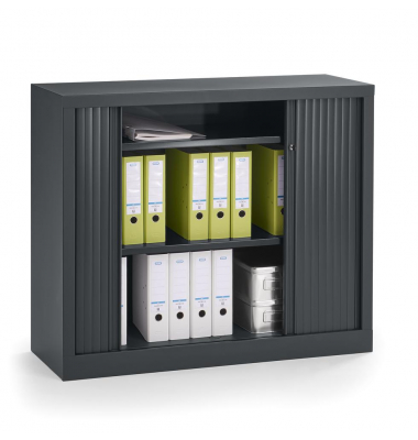 Rollladenschrank 330998, abschlie&szlig;bar, 2,5 OH, anthrazitgrau, 120x100x43cm (BxHxT)