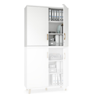 Flügeltürenschrank-Aufsatzschrank SMART MODUL