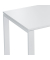 Stehtisch CELSUS 295043 110cm (H), 140x70cm (BxT), rechteckig, weiß / weiß