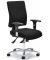 Bürodrehstuhl COMFORT R DELUXE mit Armlehnen Clean Stoff