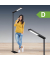 LED-Stehlampe 330932, schwarz, mit zerlegt