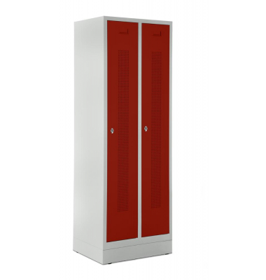 Garderobenspinde SYSTEM SP1 mit Sockel Garderobenspinde SYSTEM SP1 mit Sockel