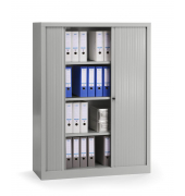Rollladenschrank 330977, abschlie&szlig;bar, 4 OH, alusilber, 120x160x43cm (BxHxT)