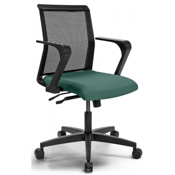 4255704313178 - Bürodrehstuhl SIGMA SMART schwarz grün   schwarz bis 110kg 4255704313178 Deskin
