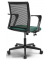 Bürodrehstuhl SIGMA SMART, schwarz/grün / schwarz, bis 110kg