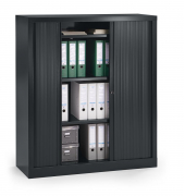 Rollladenschrank 330988, abschlie&szlig;bar, 3,5 OH, anthrazitgrau, 120x136x43cm (BxHxT)