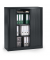 Rollladenschrank 330988, abschlie&szlig;bar, 3,5 OH, anthrazitgrau, 120x136x43cm (BxHxT)