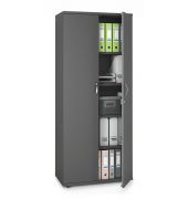 Aktenschrank MULTI M pro 332871, abschlie&szlig;bar, 5 OH, anthrazit, 80x189x42cm (BxHxT)