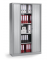 Rollladenschrank 330967, abschlie&szlig;bar, 5 OH, alusilber, 120x198x43cm (BxHxT)