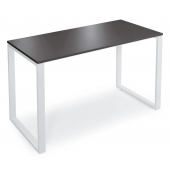 Stehtisch CELSUS 110cm (H), 140x70cm (BxT), rechteckig, anthrazit / weiß