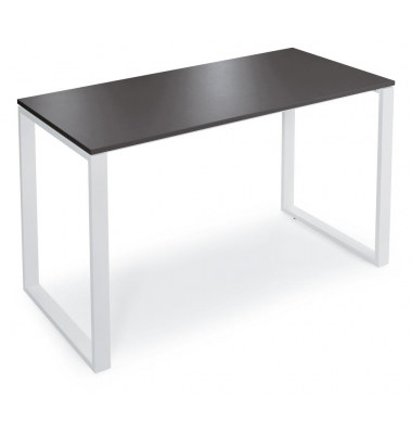 Stehtisch CELSUS 110cm (H), 140x70cm (BxT), rechteckig, anthrazit / weiß