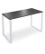Stehtisch CELSUS 295044 110cm (H), 140x70cm (BxT), rechteckig, anthrazit / weiß