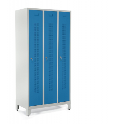 Garderobenspinde SYSTEM SP1 mit Füßen Garderobenspinde SYSTEM SP1 mit Füßen