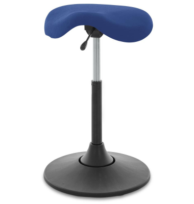 Hocker 333360, blau, höhenverstellbar, bis 120kg