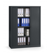 Rollladenschrank 330978, abschlie&szlig;bar, 4 OH, anthrazitgrau, 120x160x43cm (BxHxT)