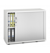 Rollladenschrank MULTI M pro 294450, abschlie&szlig;bar, 2 OH, wei&szlig;/alusilber, 100x78x42cm (BxHxT)