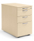 Standcontainer 294418, ahorn, 3 Schubladen, Holz, abschlie&szlig;bar