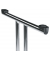Klapptisch 329901, 72cm (H), 160x80cm (BxT), rechteckig, nussbaum dunkel / chrom