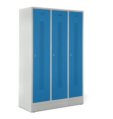 Garderobenspinde SYSTEM SP1 mit Sockel Garderobenspinde SYSTEM SP1 mit Sockel