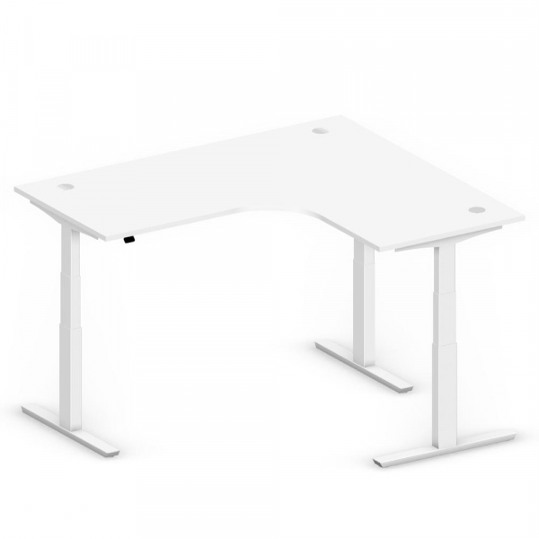 4255704314328 - Sitz-Steh-Schreibtisch Jumbo Multi M 295139 elektrisch höhenverstellbar 1800mmxmm (BxT) L-Form weiß Weiß RAL 9016 4255704 4255704314328 - Sitz-Steh-Schreibtisch Jumbo Multi M 295139 elektrisch höhenverstellbar 1800mmxmm (BxT) L-Form weiß Weiß RAL 9016 4255704