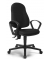B&uuml;rostuhl COMFORT P, schwarz / schwarz, mit Armlehnen, bis 110kg, ohne Kopfst&uuml;tze