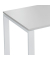 Stehtisch CELSUS 110cm (H), 160x80cm (BxT), rechteckig, lichtgrau / wei&szlig;