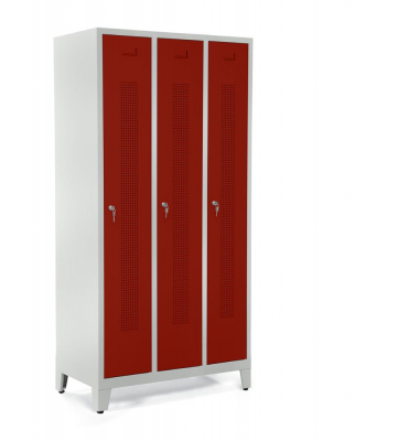 Garderobenspinde SYSTEM SP1 mit Füßen