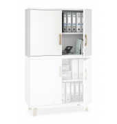 Flügeltürenschrank-Aufsatzschrank SMART MODUL