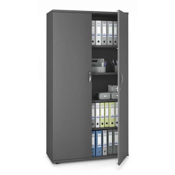 Deskin Aktenschrank MULTI M pro 332873, abschließbar, 5 OH, anthrazit, 100x189x42cm (BxHxT)  Deskin