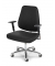 Bürostuhl ATLAS DV, schwarz / chrom, bis 220kg