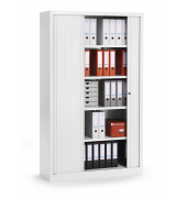 Rollladenschrank 330969, abschlie&szlig;bar, 5 OH, verkehrswei&szlig;, 120x198x43cm (BxHxT)