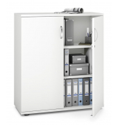 Aktenschrank MULTI M pro 294436, abschlie&szlig;bar, 3 OH, wei&szlig;, 100x114x42cm BxHxT)