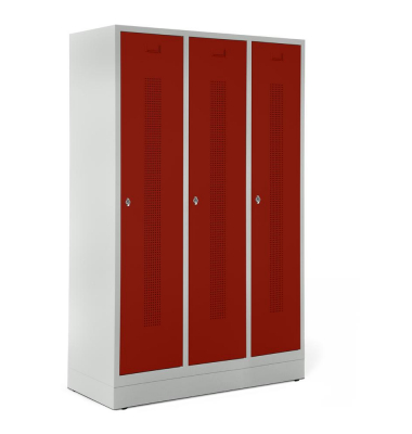 Garderobenspinde SYSTEM SP1 mit Sockel Garderobenspinde SYSTEM SP1 mit Sockel
