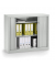 Rollladenschrank 331001, abschlie&szlig;bar, 2 OH, lichtgrau, 100x100x43cm (BxHxT)