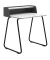 Sekretär secretair home SH10WS-RE039, 91cm (H), 82,4x61,2cm (BxT), rechteckig, weiß / schwarz