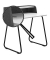 Sekretär secretair home SH10WS-RE039, 91cm (H), 82,4x61,2cm (BxT), rechteckig, weiß / schwarz
