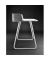 Sekretär secretair home SH10WS-RE049, 91cm (H), 82,4x61,2cm (BxT), rechteckig, weiß / weiß