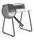 Sekretär secretair home SH10WS-RE051, 91cm (H), 82,4x61,2cm (BxT), rechteckig, weiß / schwarz