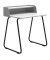Sekretär secretair home SH10WS-RE052, 91cm (H), 82,4x61,2cm (BxT), rechteckig, weiß / schwarz