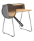 Sekretär secretair home SH10WS-RE055, 91cm (H), 82,4x61,2cm (BxT), rechteckig, eiche / weiß