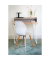 Sekretär secretair home SH10WS-RE056, 91cm (H), 82,4x61,2cm (BxT), rechteckig, eiche / weiß