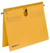 H&auml;ngehefter SERIE 18 1814-00-15, A4 gelb Recyclingkarton 250g
