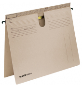 H&auml;ngehefter SERIE 18 1814-00-85, A4 grau Recyclingkarton 250g
