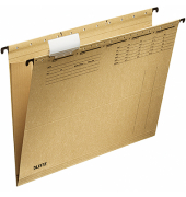 H&auml;ngetasche ALPHA 19170000 A4 250g Natronkarton br 25 St.Pa