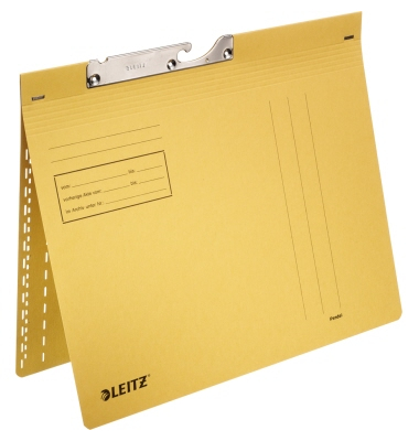 Pendelhefter 20140015, A4 gelb Karton 250g