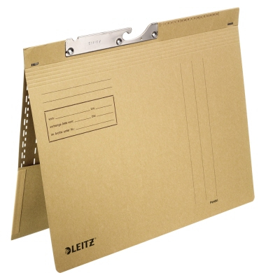 Pendelhefter 21120000, A4 naturbraun Recyclingkarton 250g