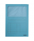 Sichtmappen 3950-00-30, A4 blau Recyclingkarton 160g