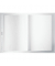 Prospekthüllen 4723-00-03 A3 auf A4, transparent genarbt, oben offen, 0,13mm
